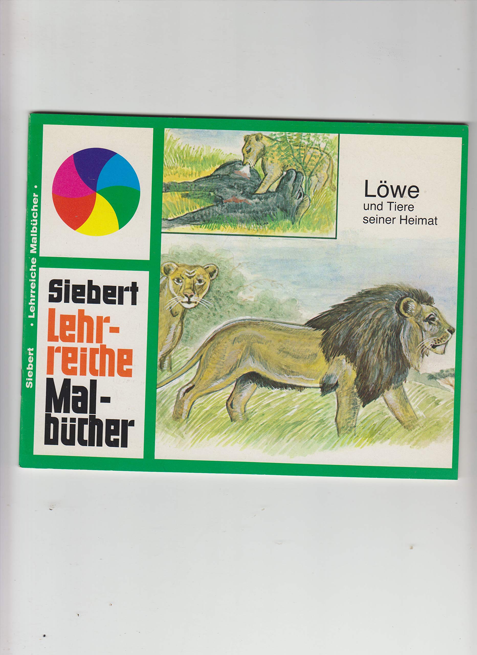 Löwe und Tiere seiner Heimat: Elefant, Flusspferd, Gestreifte Hyäne, Giraffe, Großer Kudu, Löwe, Spitzmaulnashorn, Strauß, Zebra Tiptoi & Games