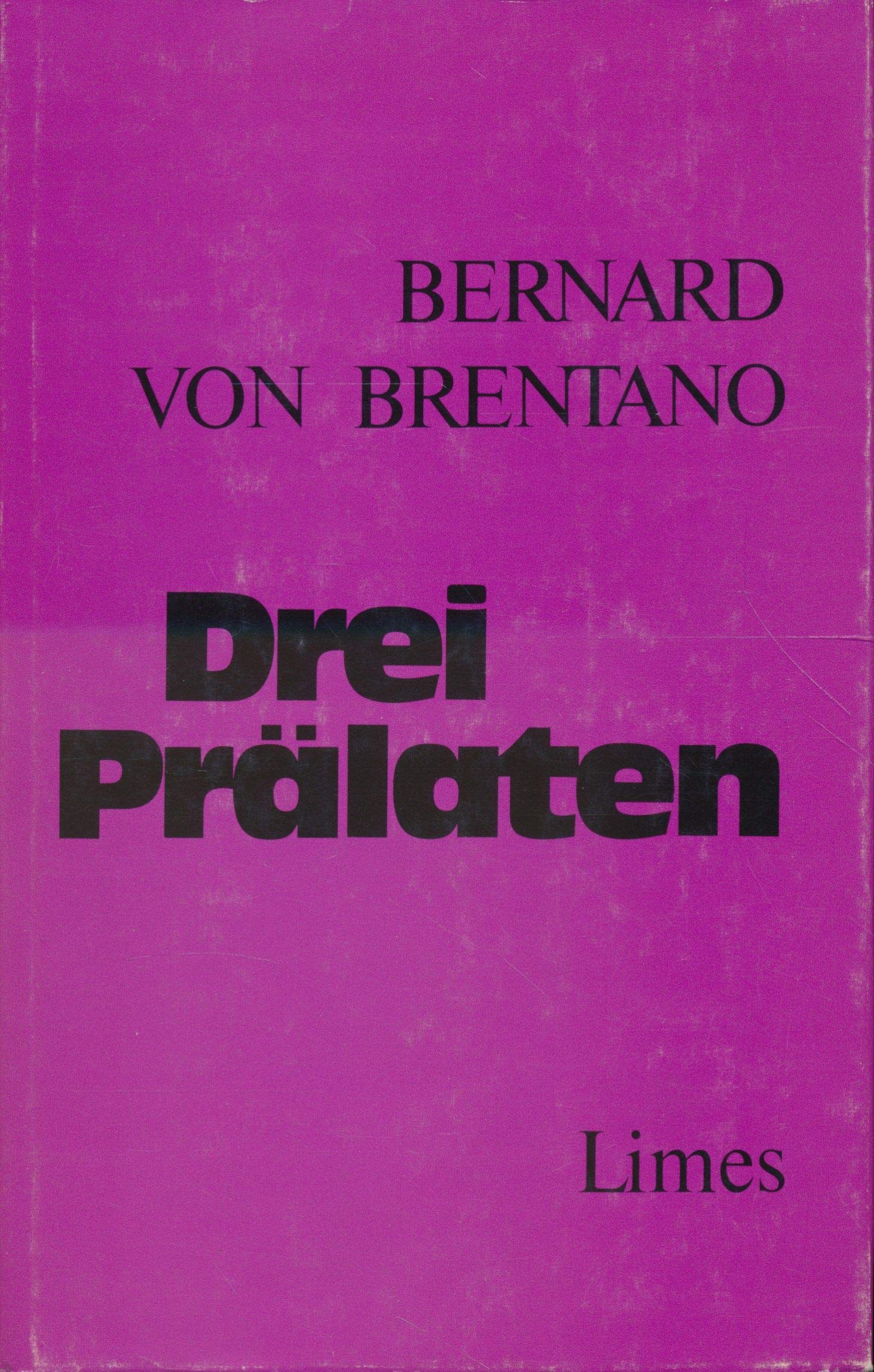 Drei Prälaten. Essays Books