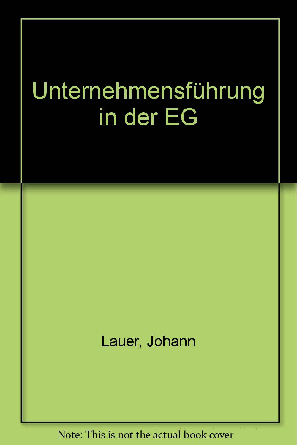 Unternehmensführung in der EG Business, Finance & Career