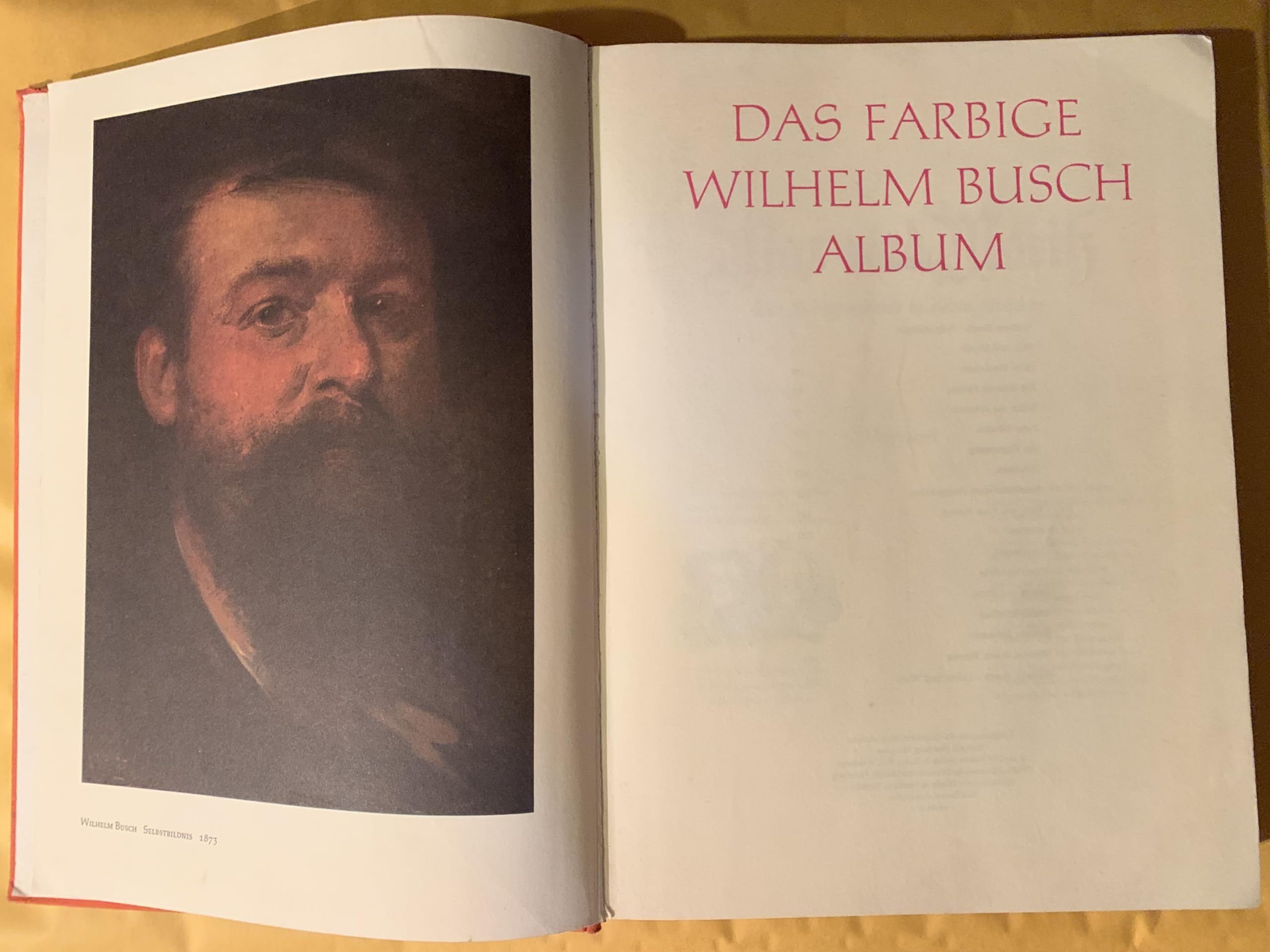 Das farbige Wilhelm Busch Album Books