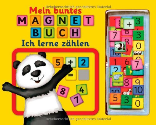 Mein buntes Magnetbuch - Ich lerne zählen Children's books