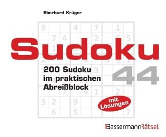 Sudoku Block 44: 200 Sudoku im praktischen Abreißblock Leisure & Fun