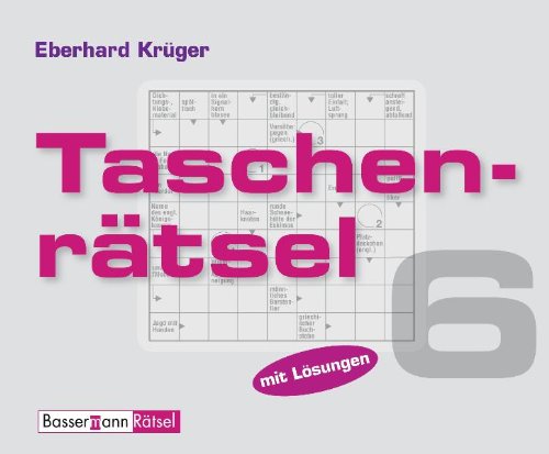 Taschenrätsel 6: Mit Lösungen Leisure & Fun