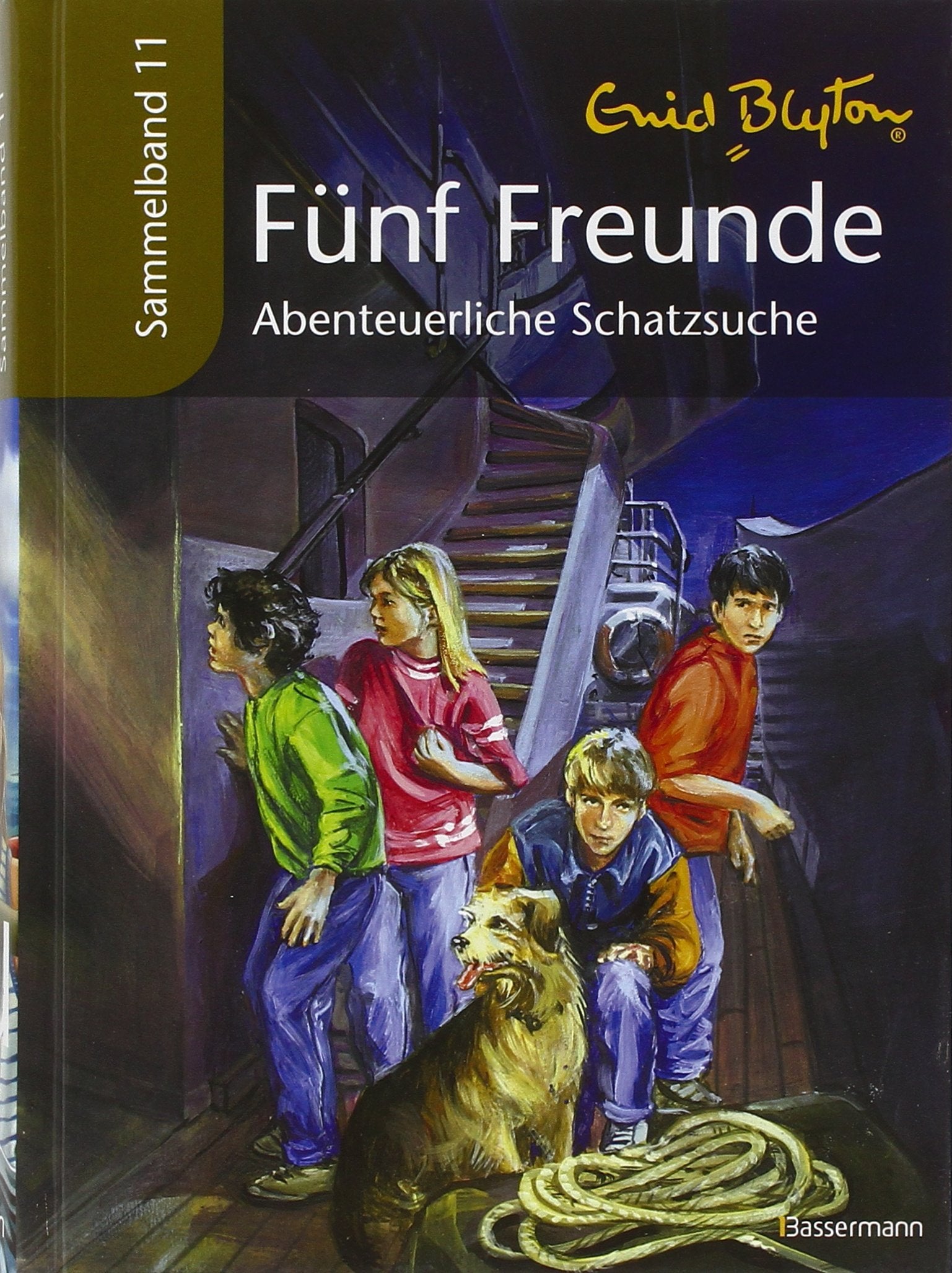 Fünf Freunde Sammelband 11. Abenteuerliche Schatzsuche Novels & Short Stories