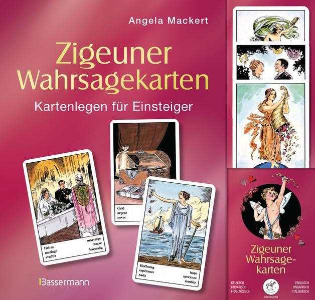Zigeuner Wahrsagekarten-Set: Ein Kurs im Kartenlegen für Einsteiger. Set bestehend aus Buch und den original Wahrsagekarten von Piatnik Religion & Esotericism