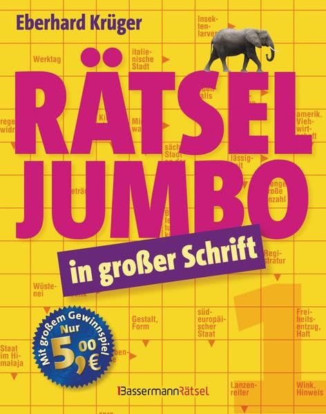 Rätseljumbo in großer Schrift 1 Leisure & Fun