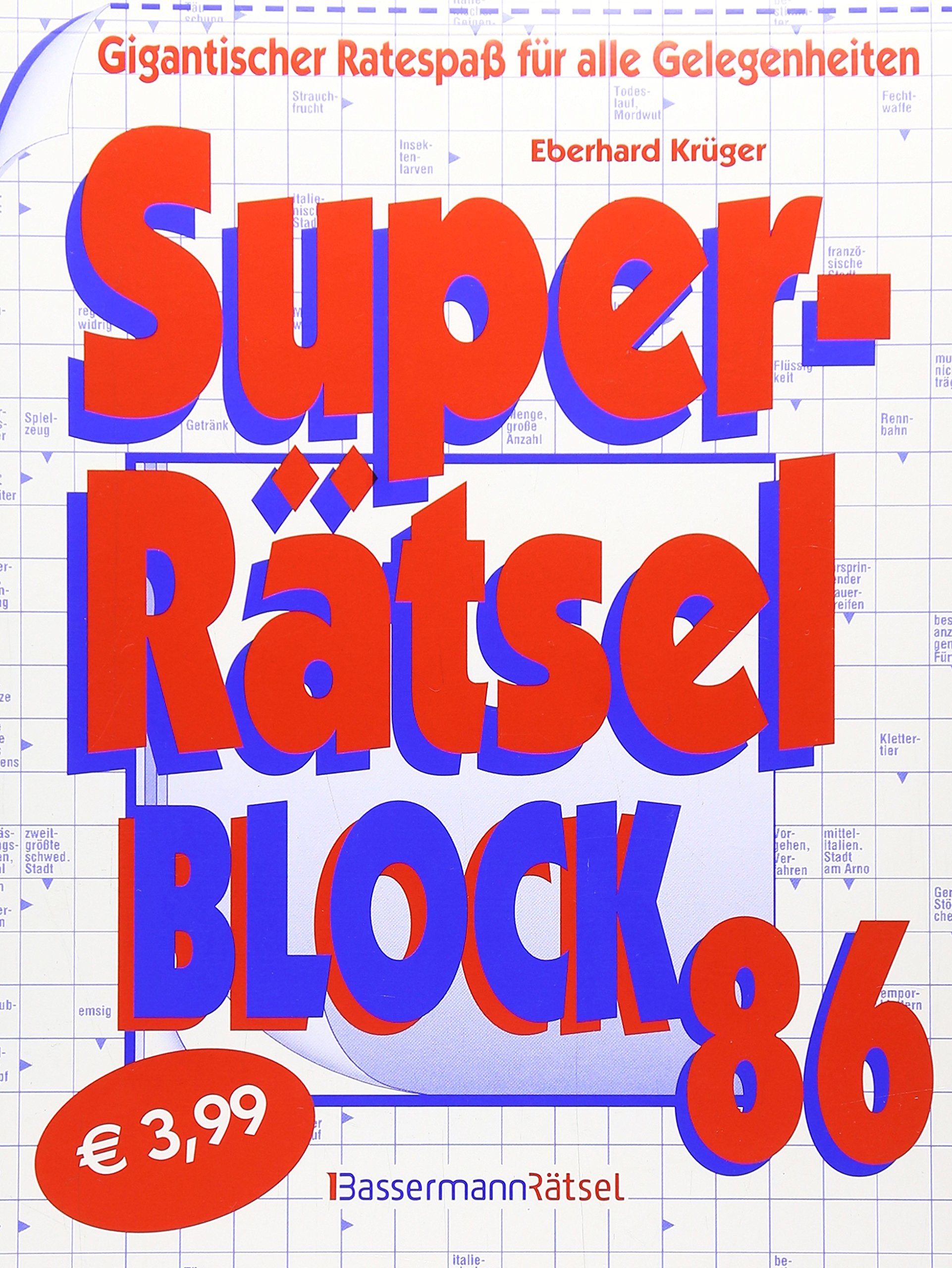 Superrätselblock 86: Gigantischer Ratespaß für alle Gelegenheiten Leisure & Fun