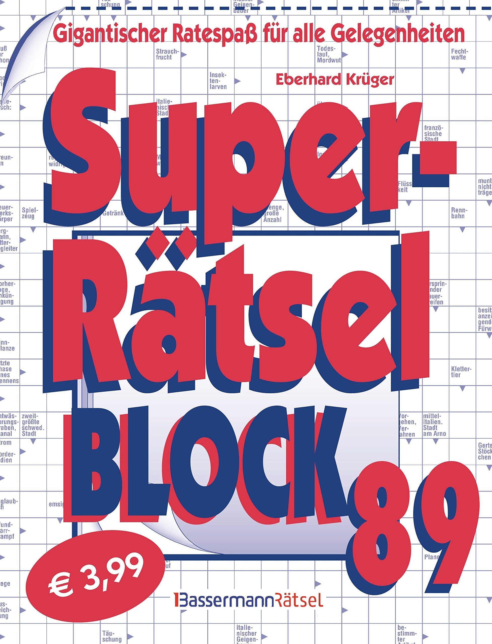 Superrätselblock 89: Gigantischer Ratespaß für alle Gelegenheiten Leisure & Fun