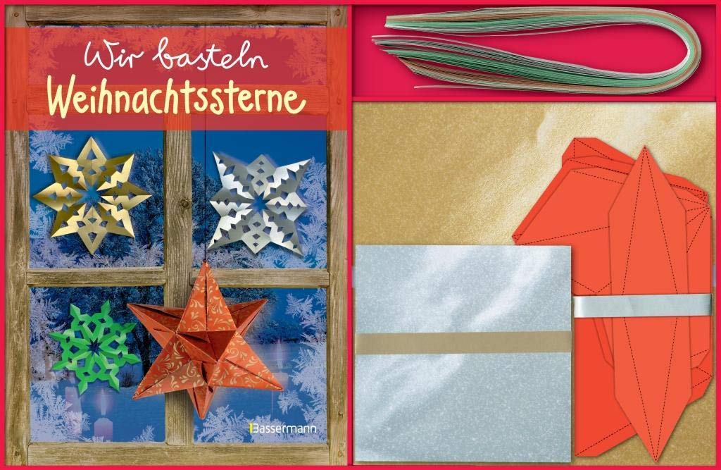 Wir basteln Weihnachtssterne Hobbies & Crafts