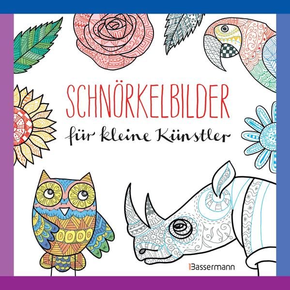 Schnörkelbilder für kleine Künstler Hobbies & Crafts