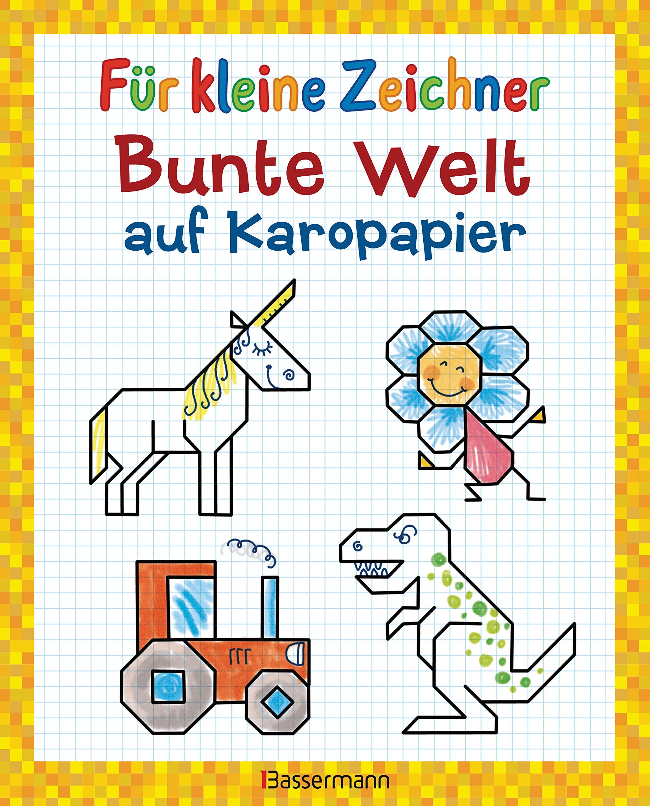 Für kleine Zeichner - Bunte Welt auf Karopapier Non-fiction