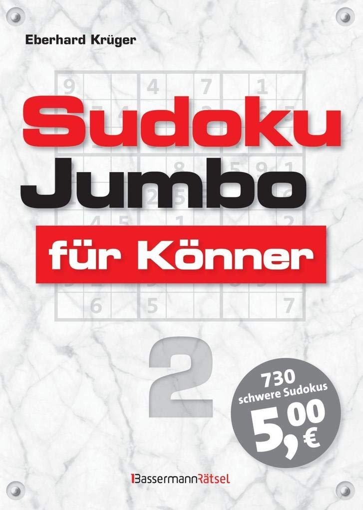 Sudokujumbo für Könner 2 Leisure & Fun