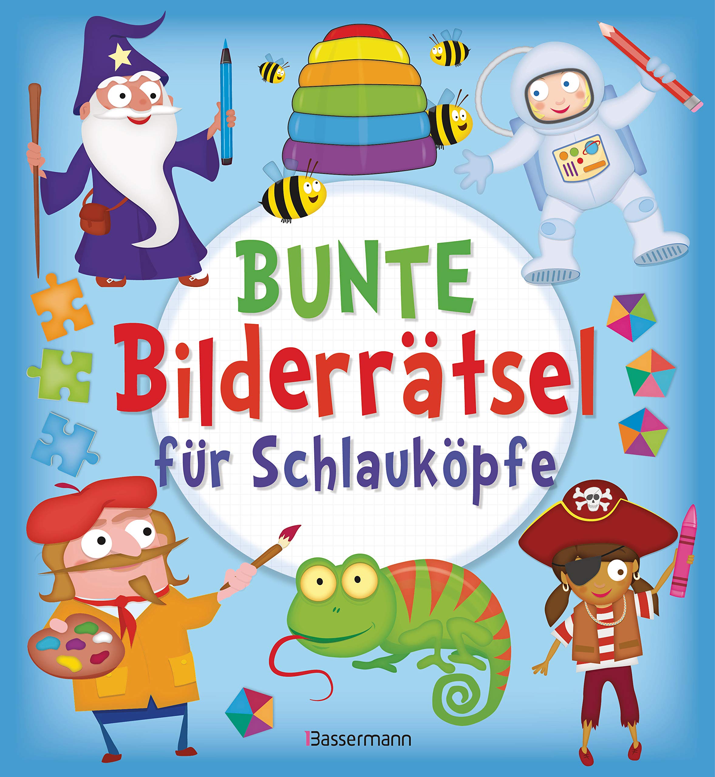 Bunte Bilderrätsel für Schlauköpfe. Labyrinthe, Suchbilder, Memory, Puzzles, Sudokus, Fehler finden u.v.m. für Kinder ab 6 Jahren Leisure & Fun