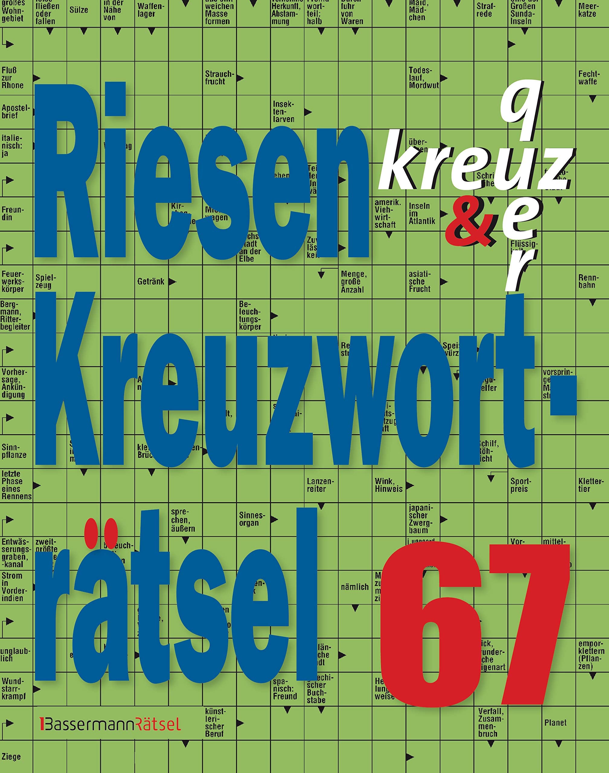 Krüger, E: Riesen-Kreuzworträtsel 67 book