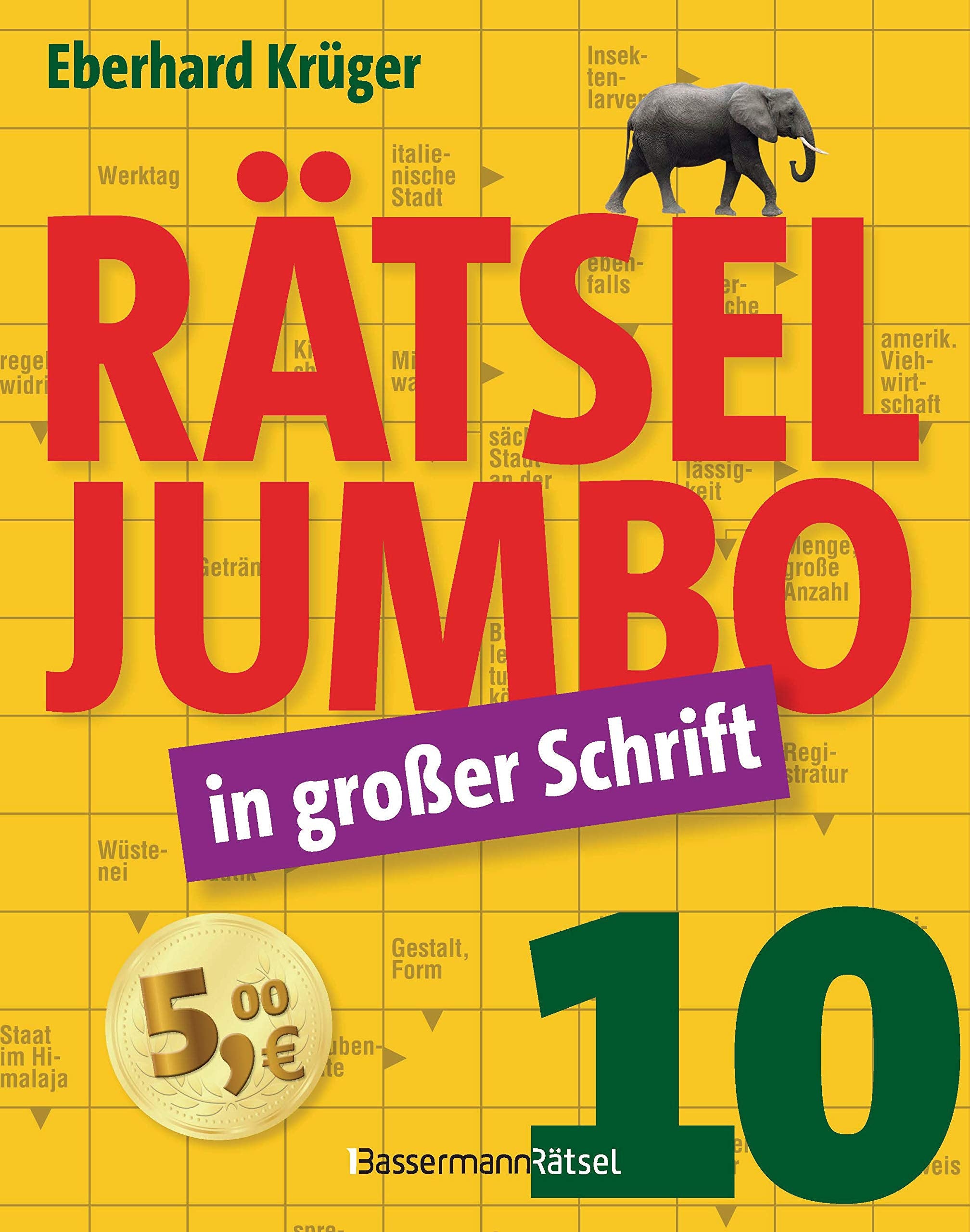 Rätseljumbo in großer Schrift 10 book