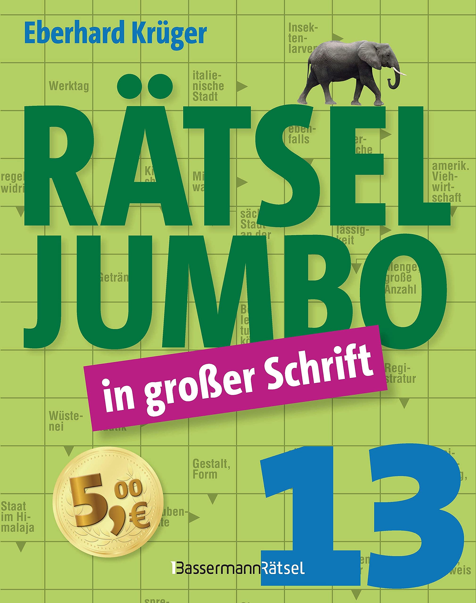 Rätseljumbo in großer Schrift 13 book