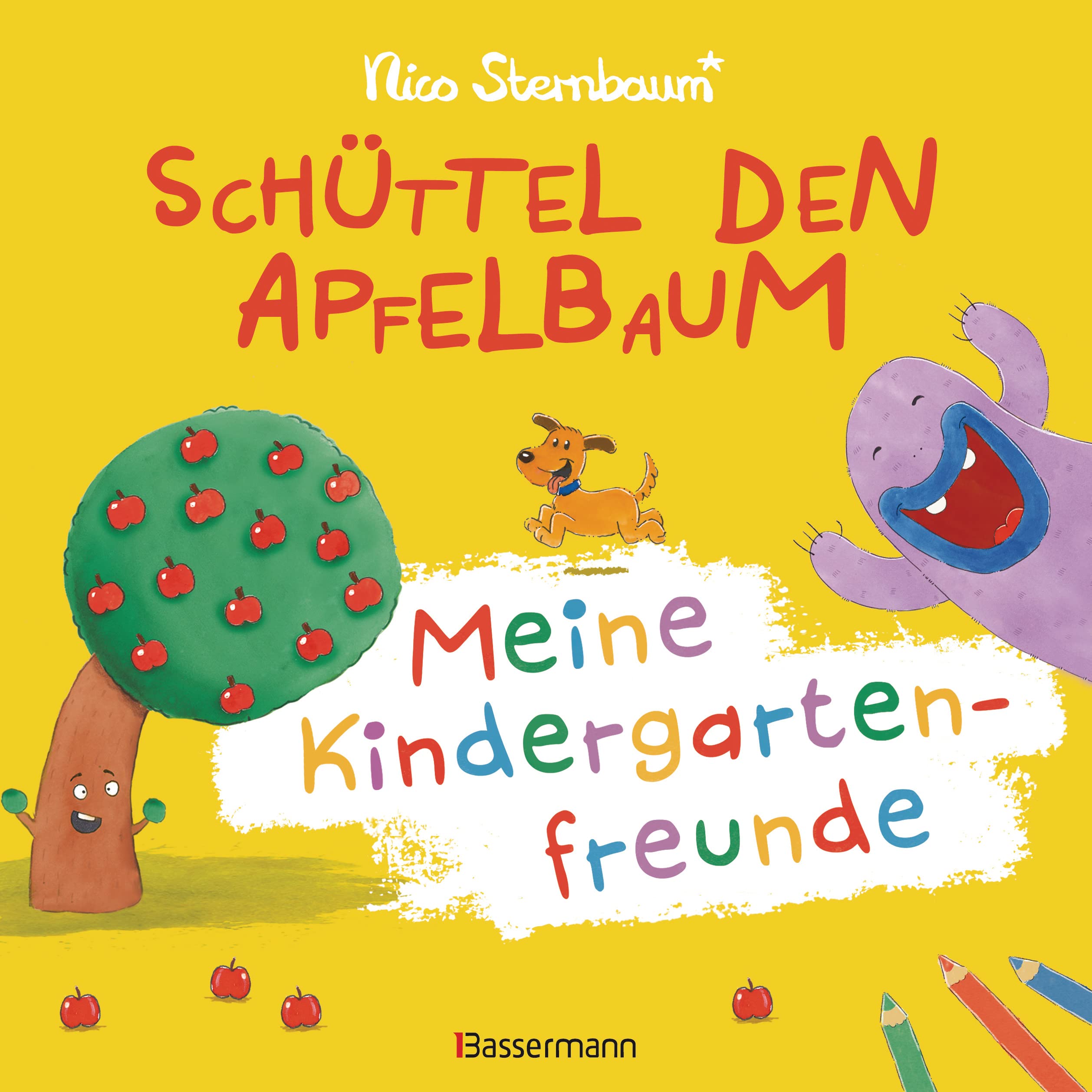 Schüttel den Apfelbaum - Meine Kindergartenfreunde. Eintragbuch für Kinder ab 3 Jahren Living & Furnishing