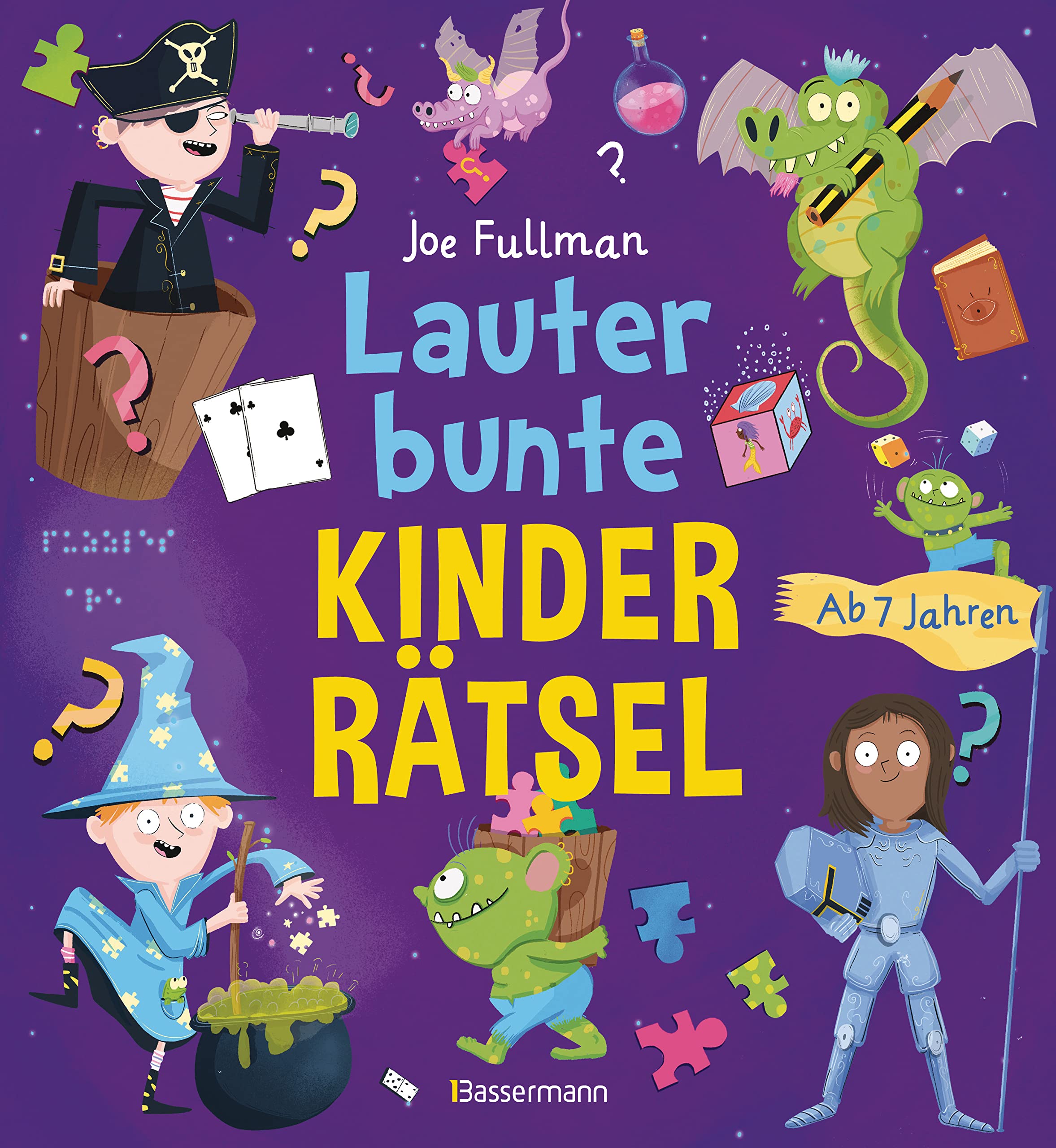 Lauter bunte Kinderrätsel ab 7 Jahren book