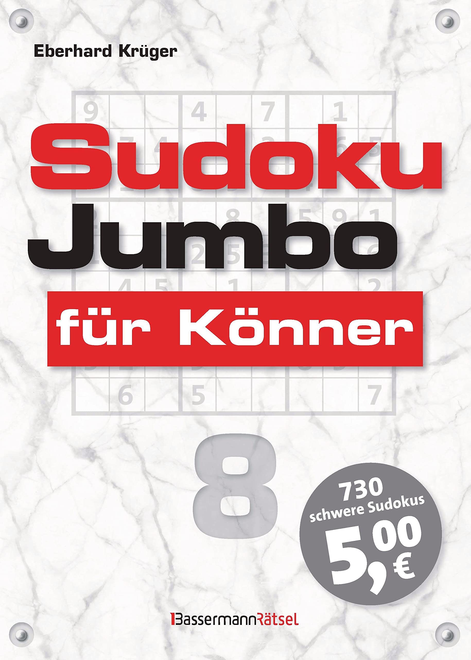 Sudokujumbo für Könner 8: mittlerer bis hoher Schwierigkeitsgrad Leisure & Fun