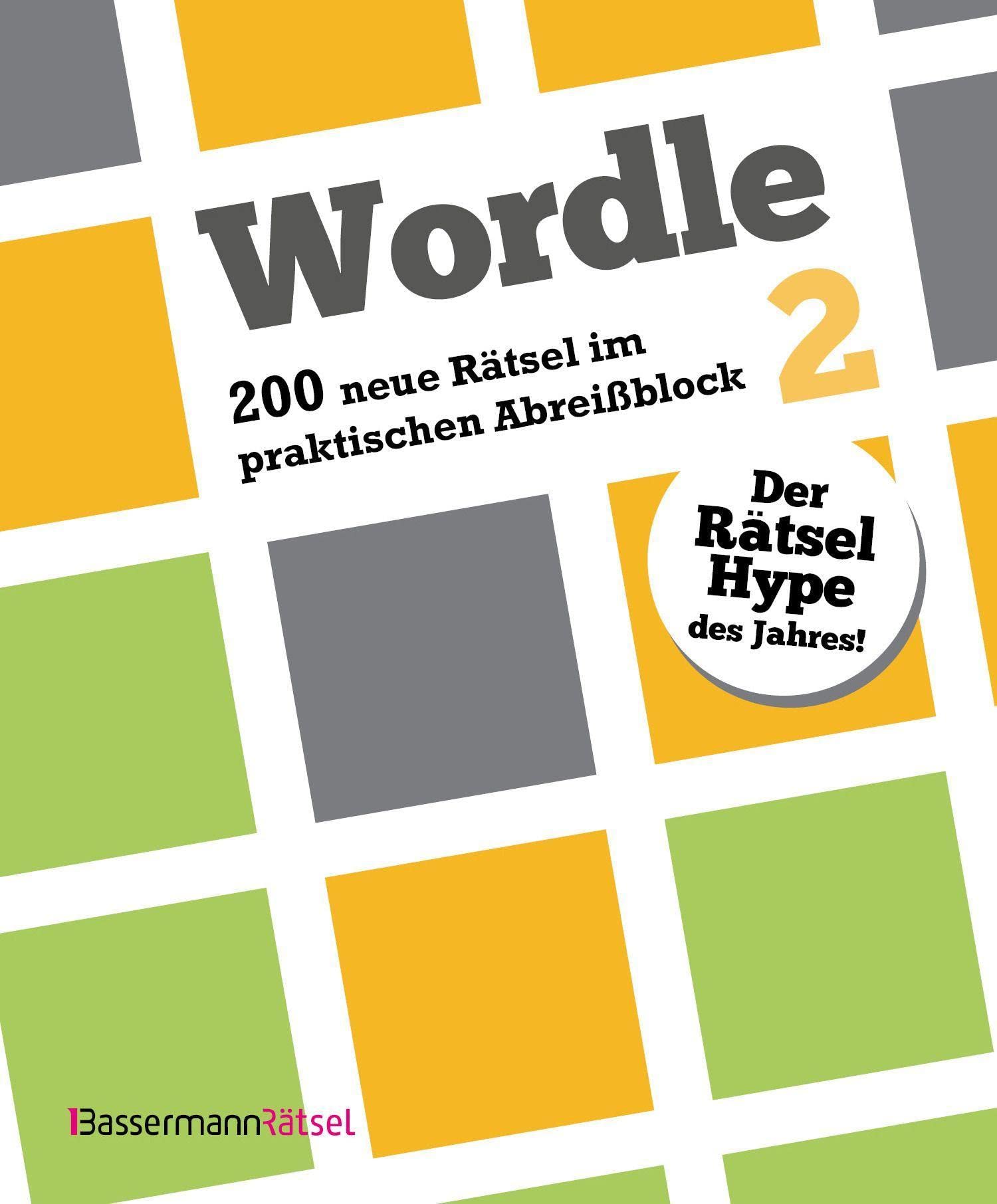 Wordle 2: 200 neue Rätsel im praktischen Abreißblock book