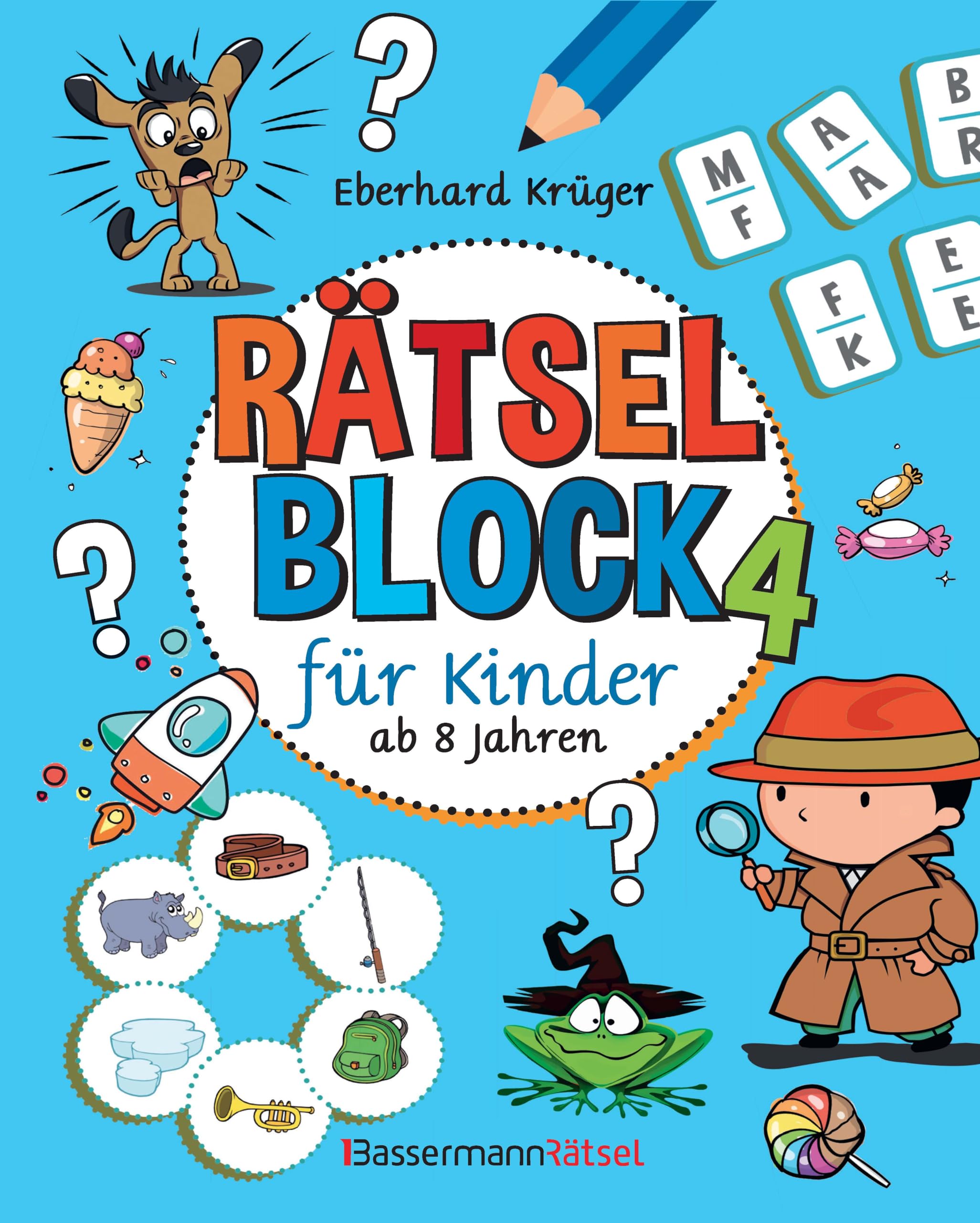 Rätselblock 4 für Kinder ab 8 Jahren Tiptoi & Games