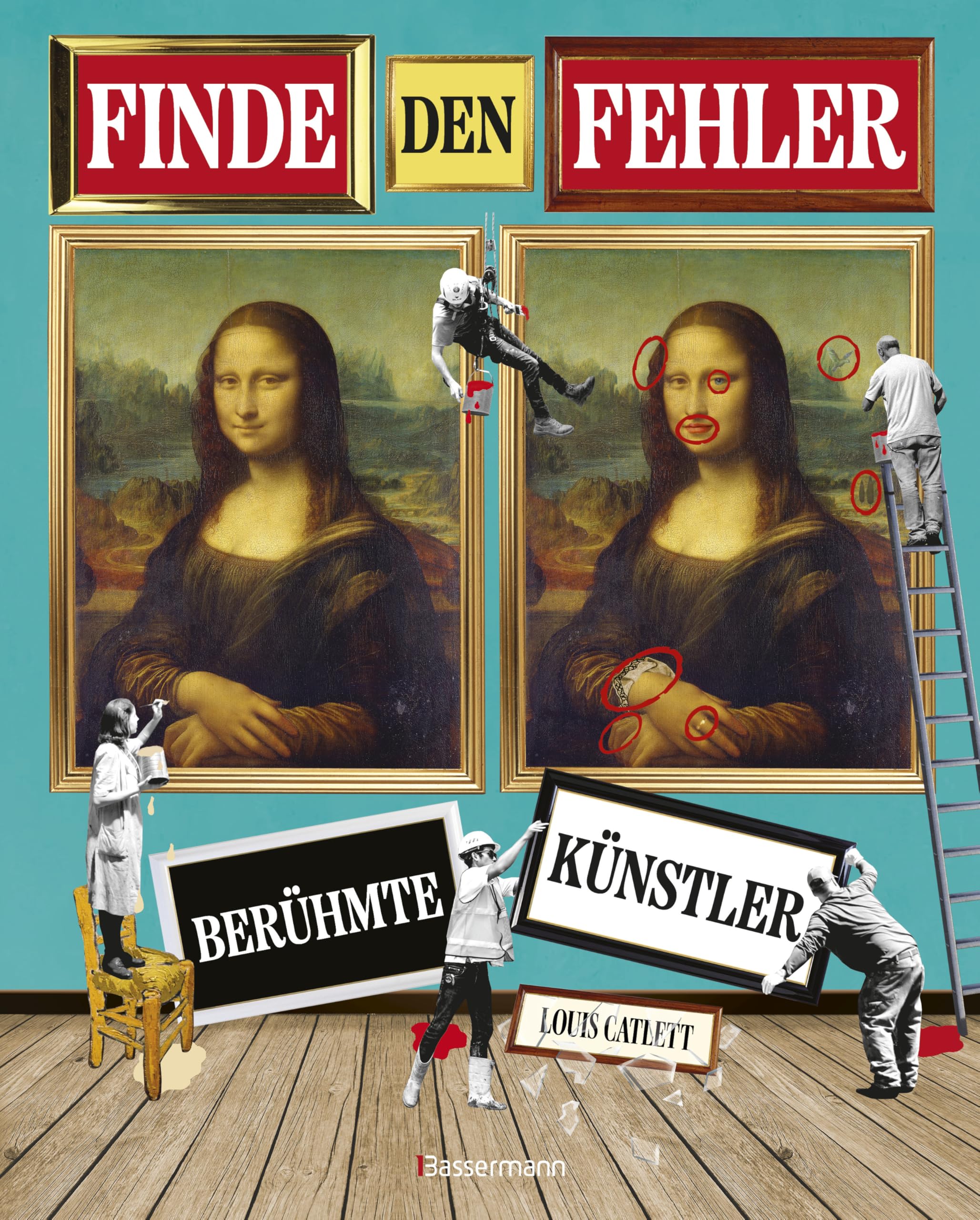 Finde den Fehler - Berühmte Künstler - Bilderrätsel mit 30 weltbekannten Gemälden Lifestyle