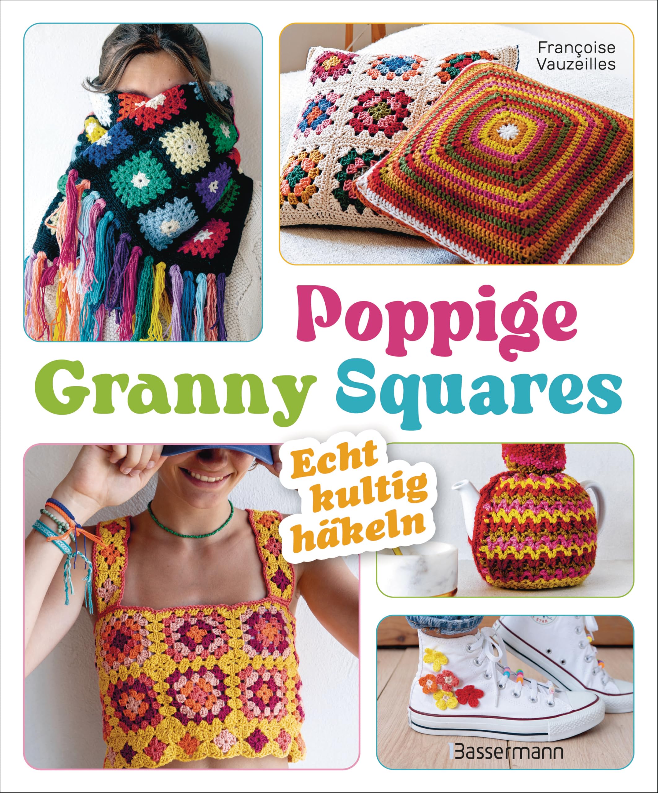 Poppige Granny Squares - echt kultig häkeln Hobbies & Crafts
