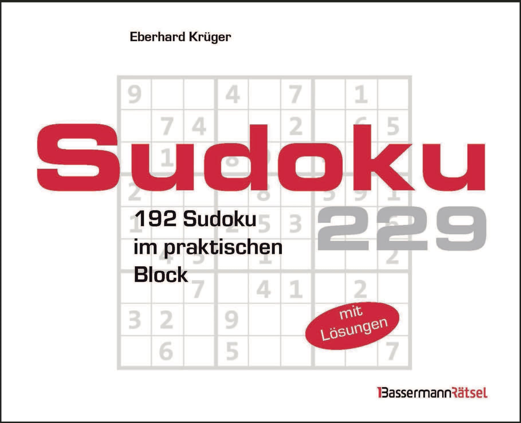 Sudokublock 229: 192 Sudoku im praktischen Block Leisure & Fun