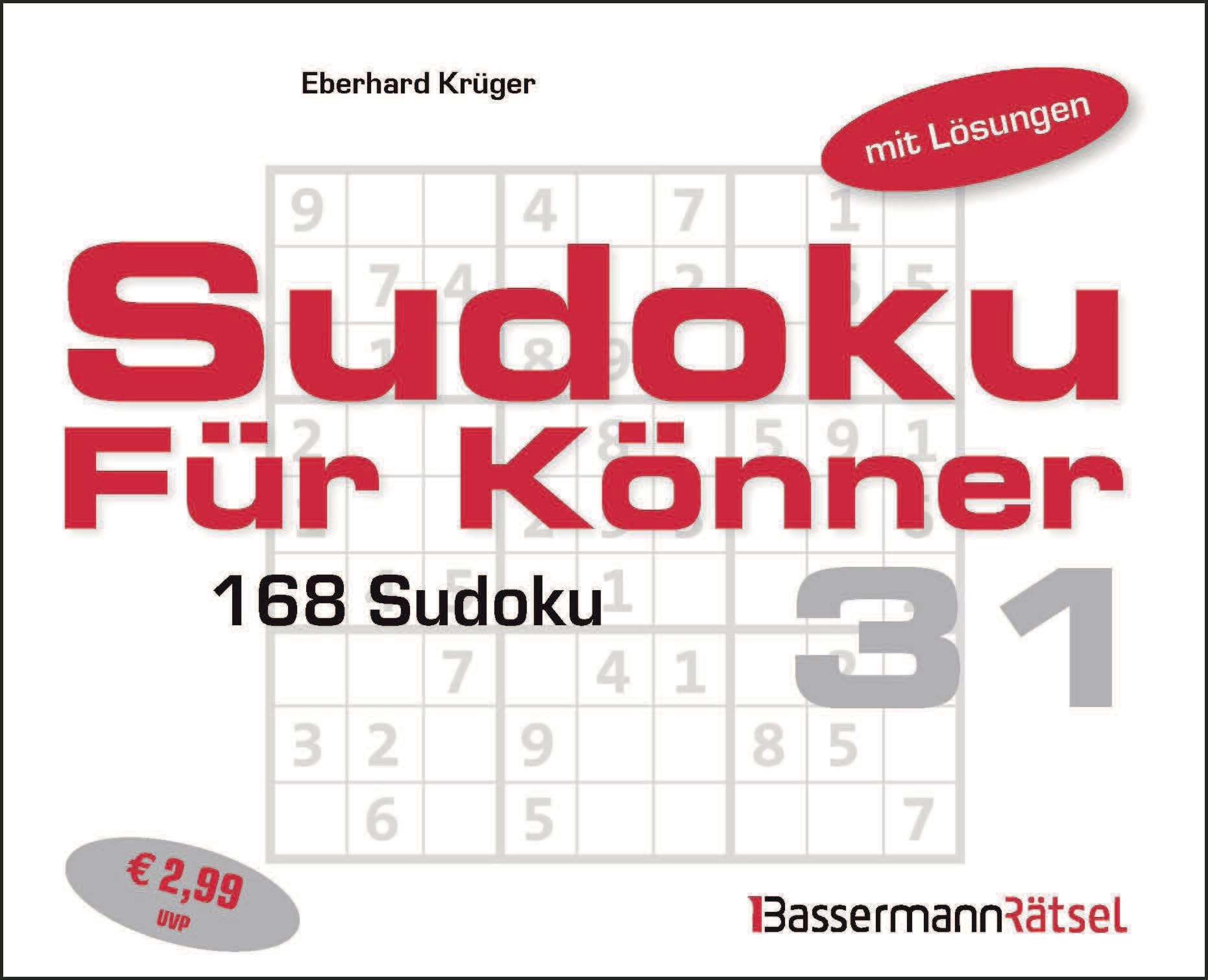 Sudoku für Könner 31 Books