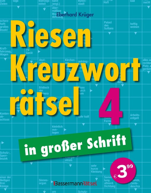 Riesen-Kreuzworträtsel in großer Schrift 4 Leisure & Fun