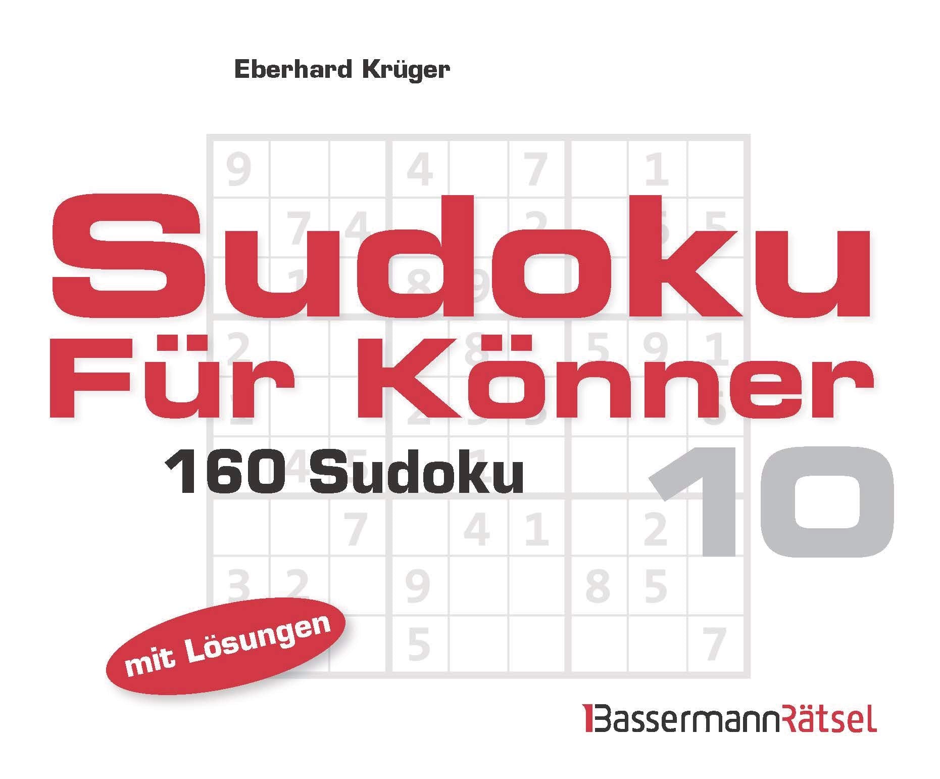Sudoku für Könner 10 (5 Exemplare à 2,99 €) Leisure & Fun