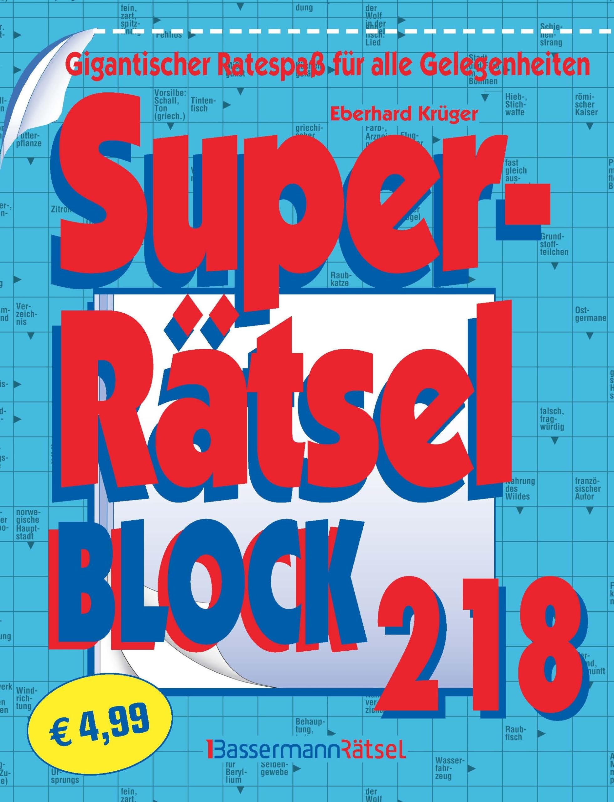 Superrätselblock 218 (5 Exemplare à 4,99 EUR) Books