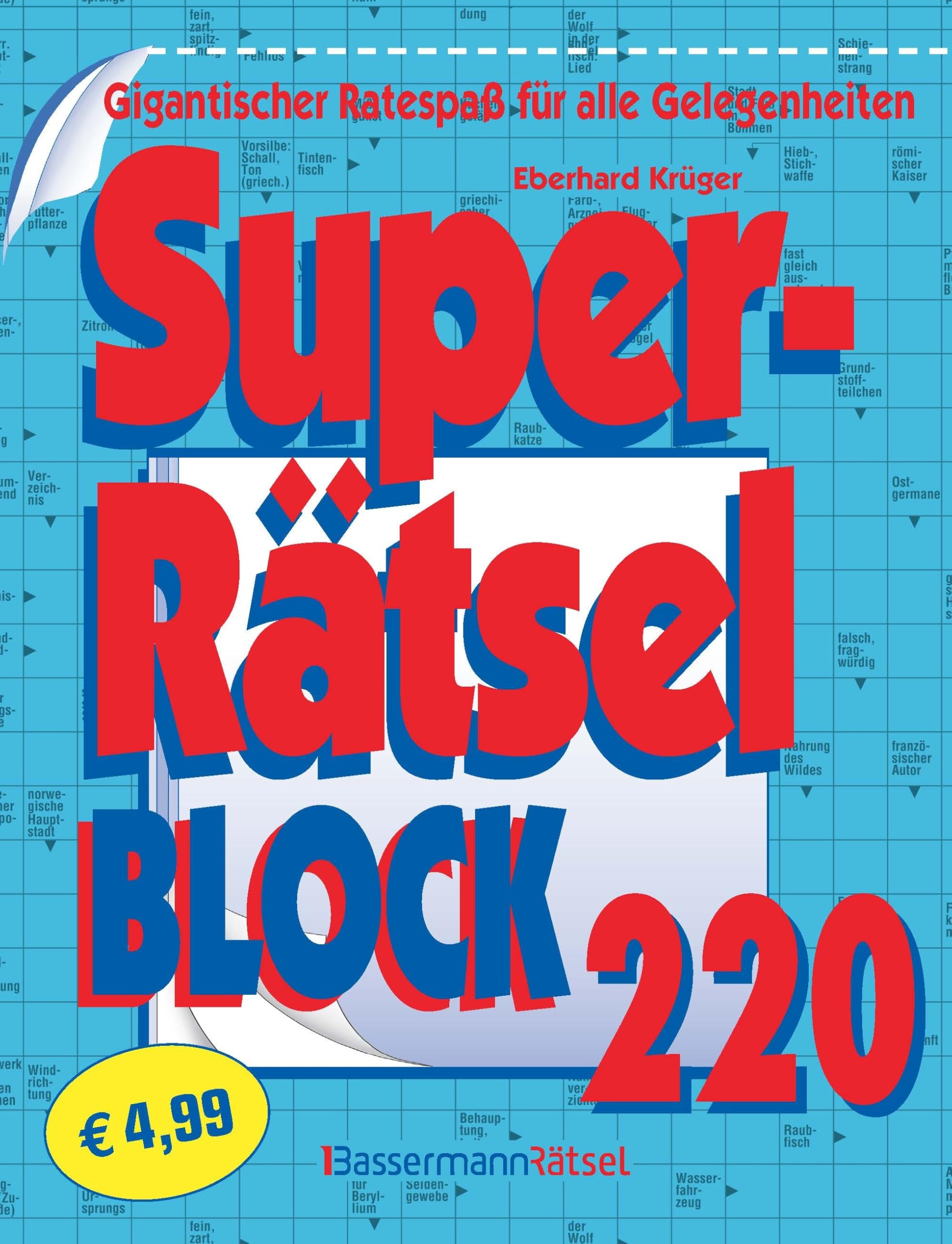 Superrätselblock 220 (5 Exemplare à 4,99 EUR) Leisure & Fun