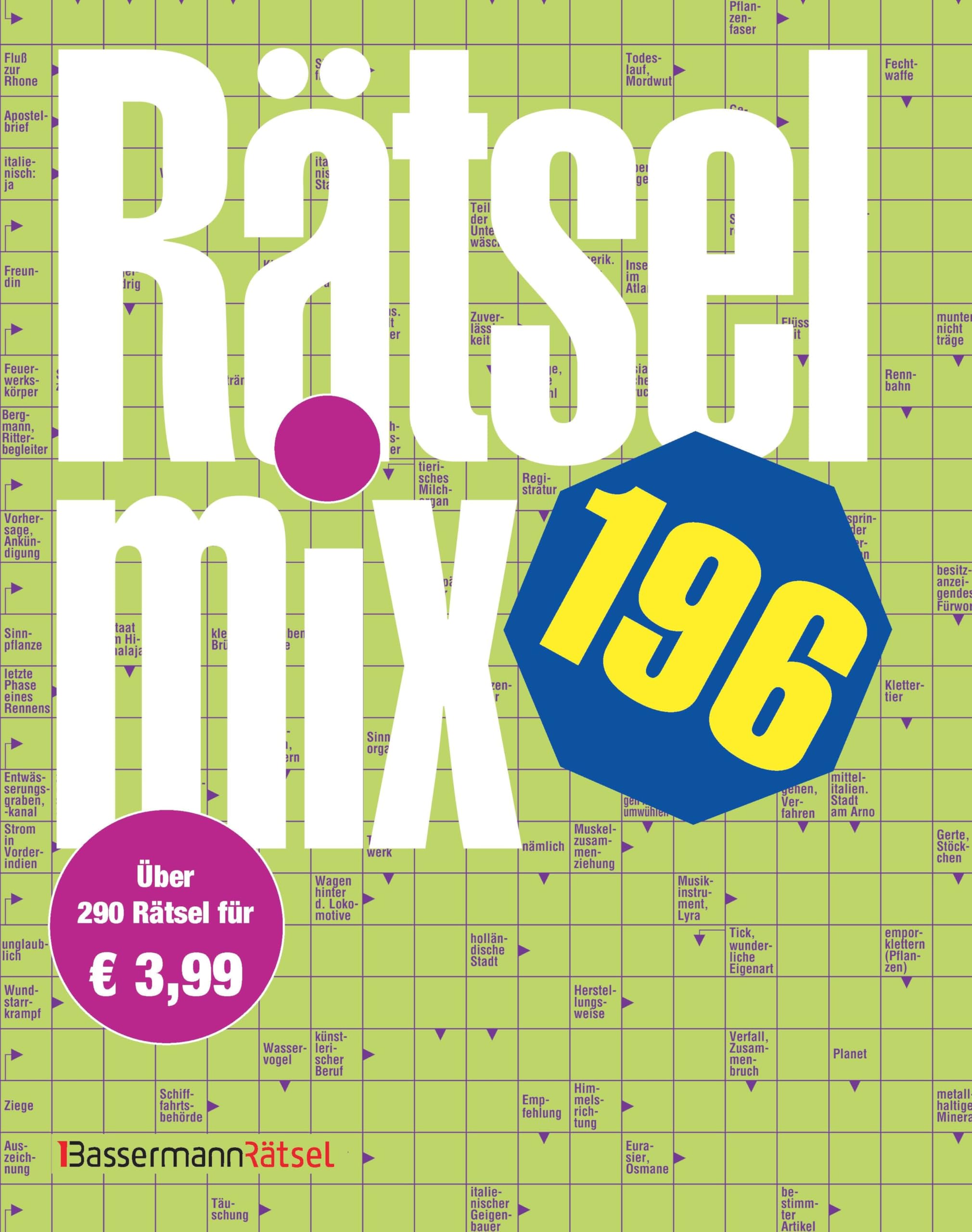 Rätselmix 196 (5 Exemplare à 3,99 EUR) Leisure & Fun