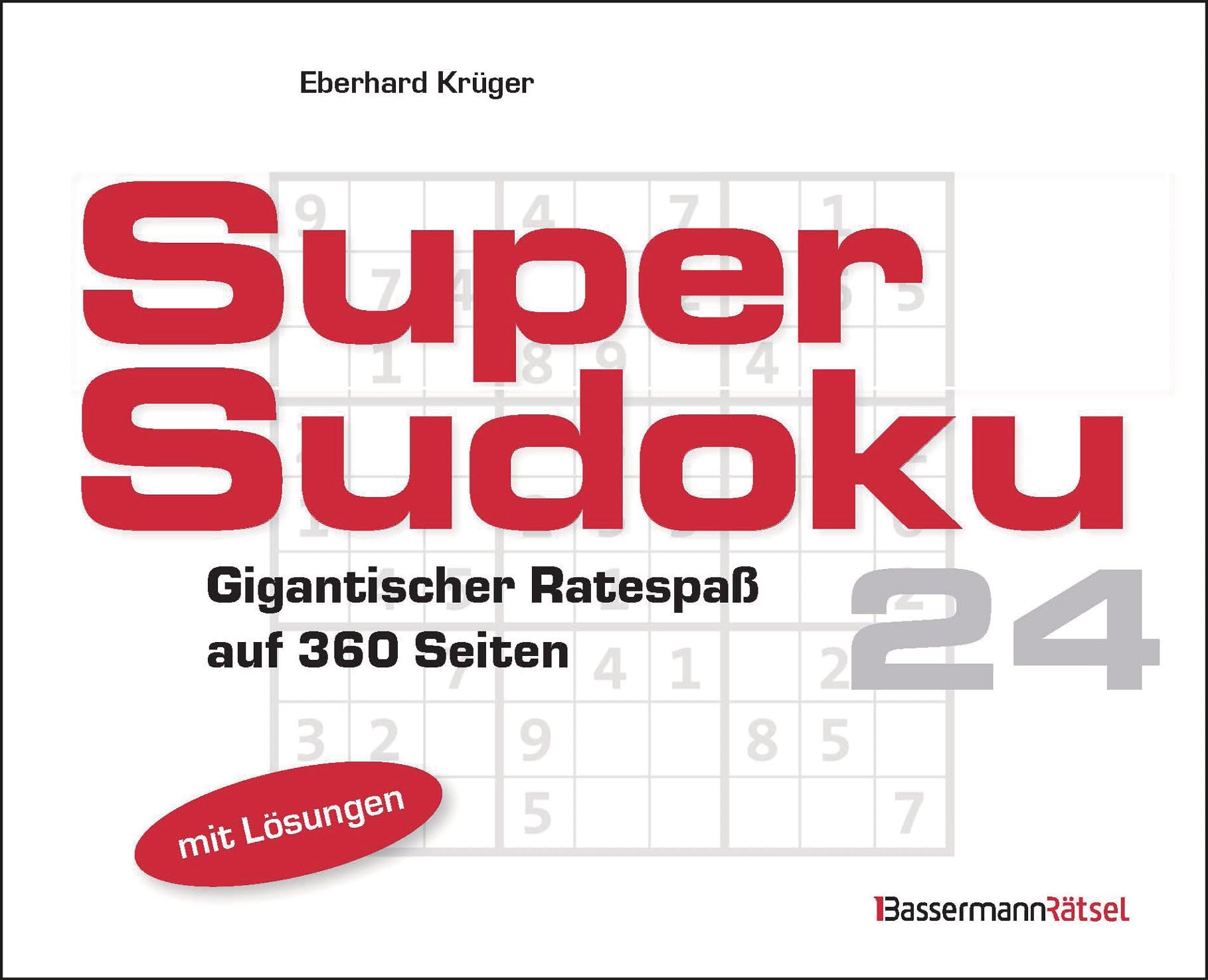 Supersudoku 24 (5 Exemplare à 3,99 EUR) Leisure & Fun