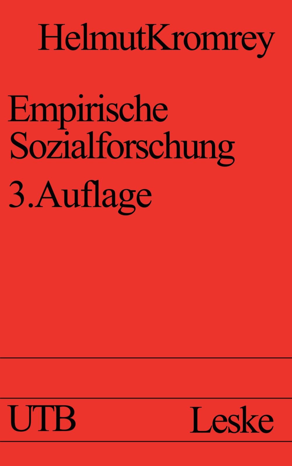 Empirische Sozialforschung: Modelle und Methoden der Datenerhebung und Datenauswertung Law