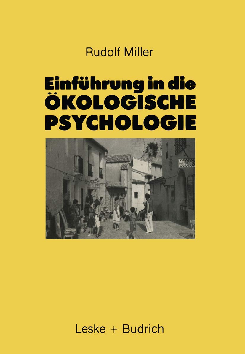 Einführung in die Ökologische Psychologie Law