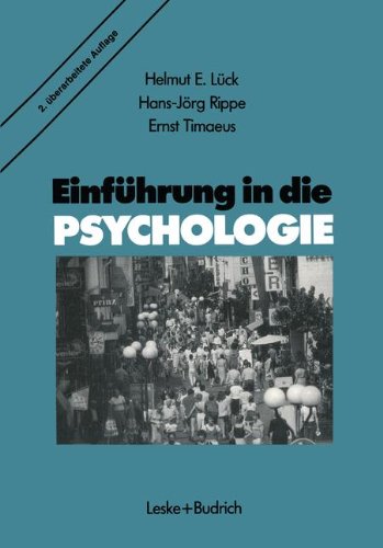 Einführung in die Psychologie book