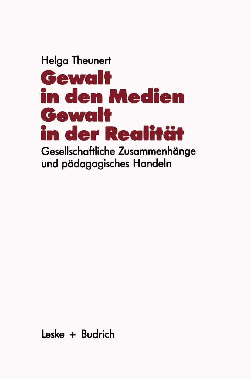 Gewalt in den Medien - Gewalt in der Realität Law