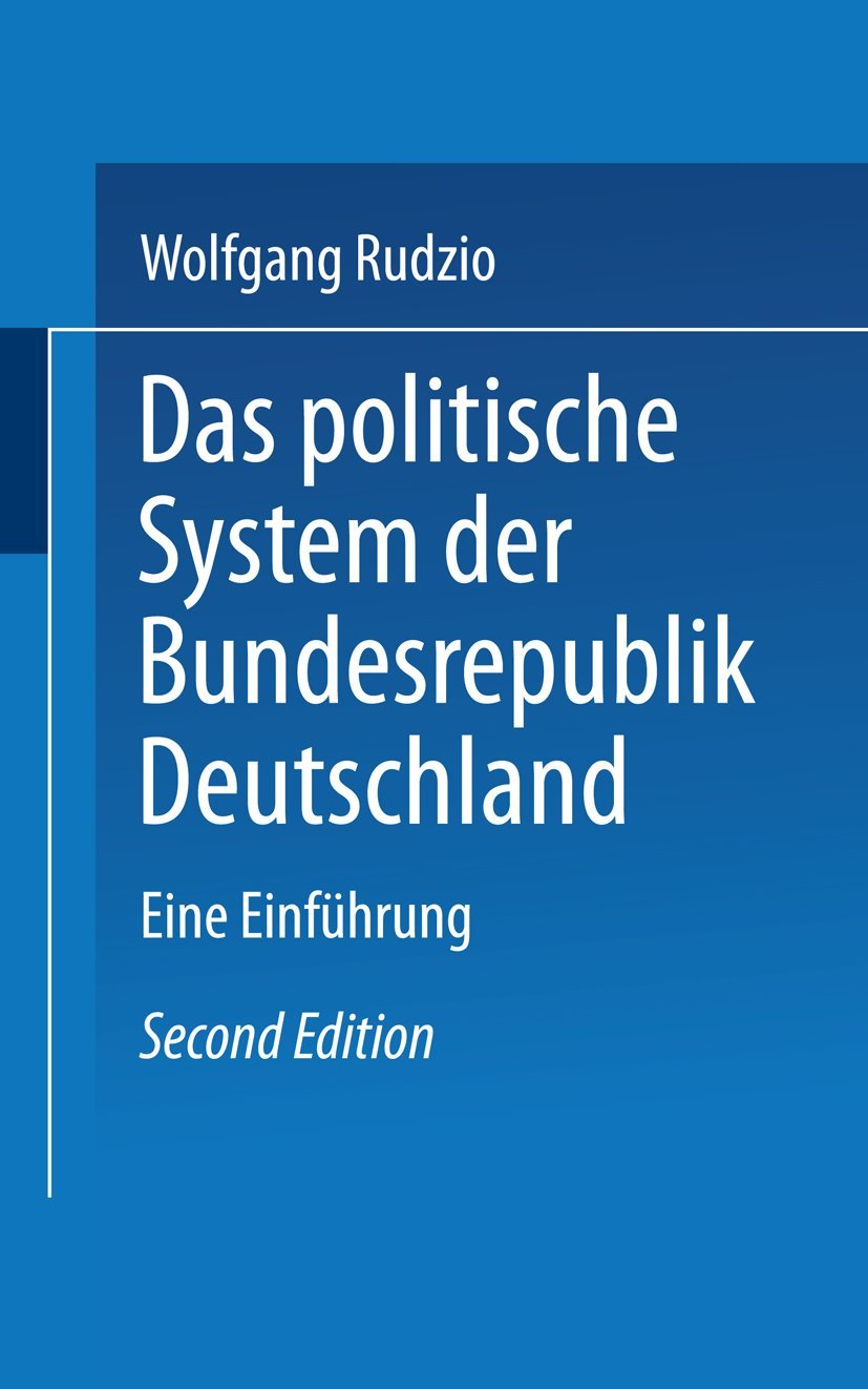 Das politische System der Bundesrepublik Deutschland Law