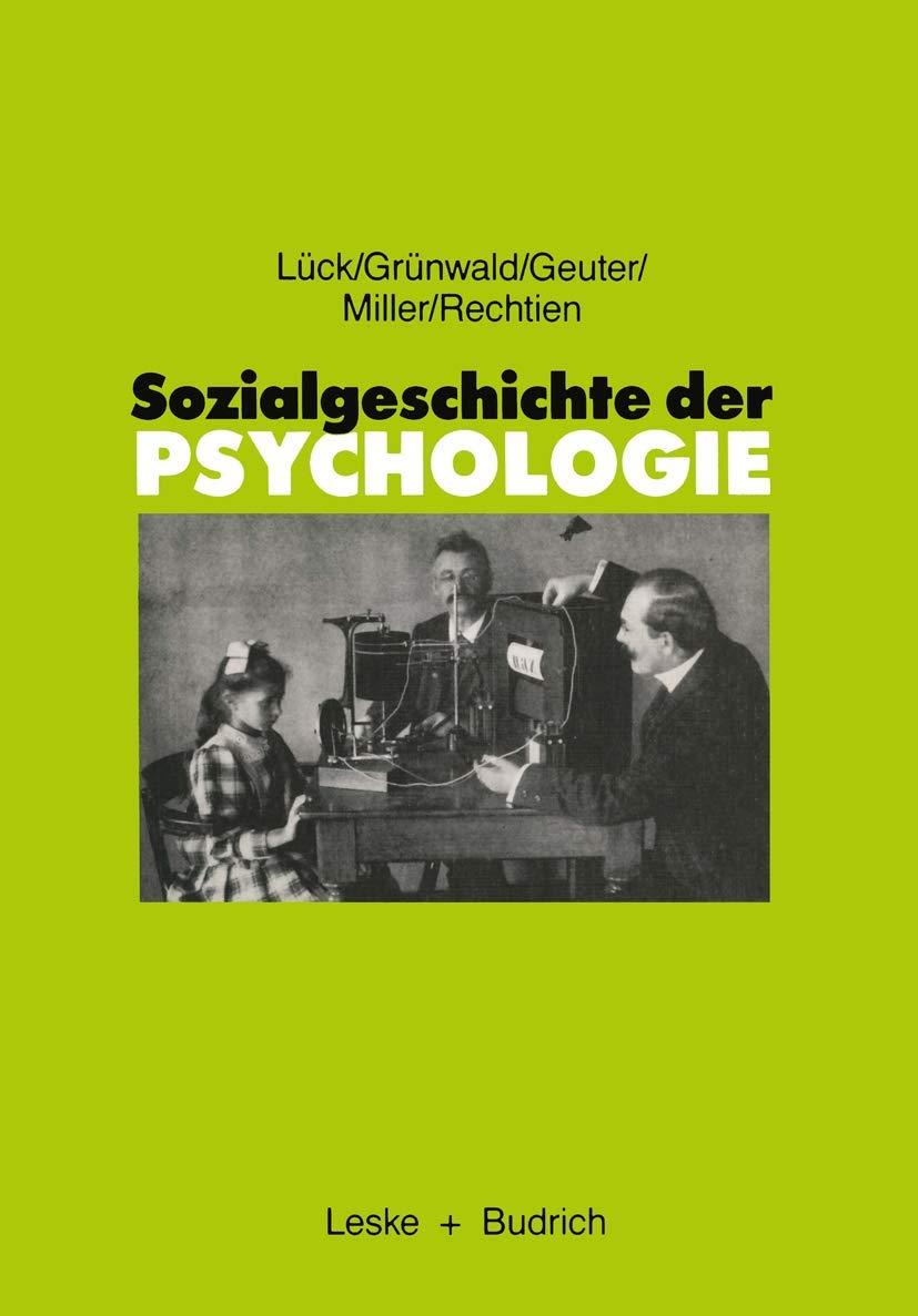 Sozialgeschichte der Psychologie Law