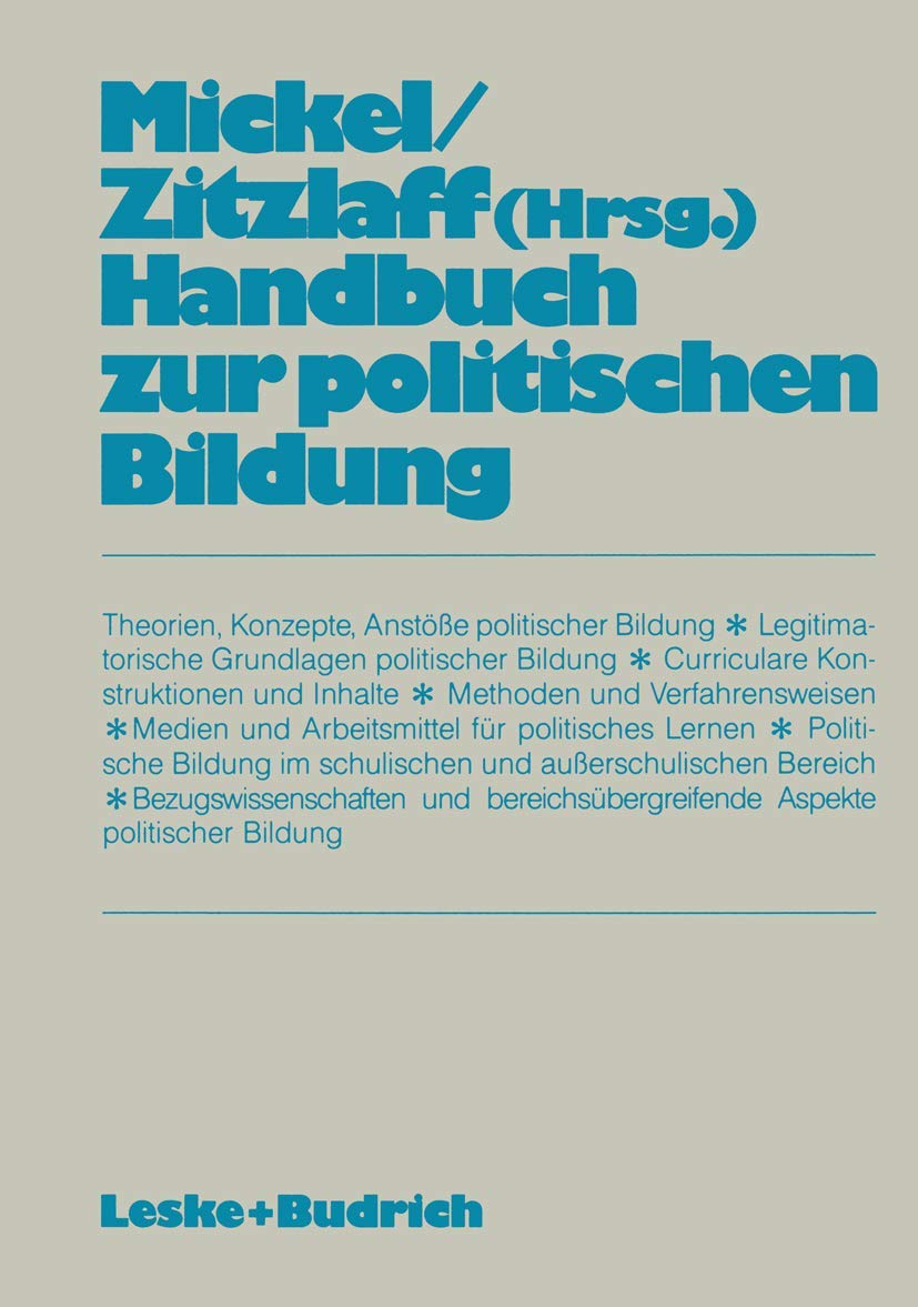 Handbuch zur politischen Bildung Law