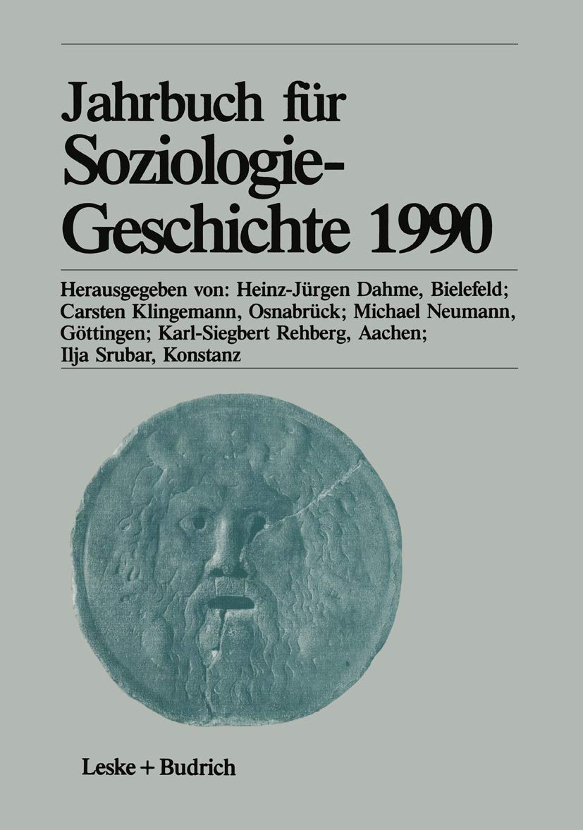 Jahrbuch für Soziologiegeschichte 1990 Law
