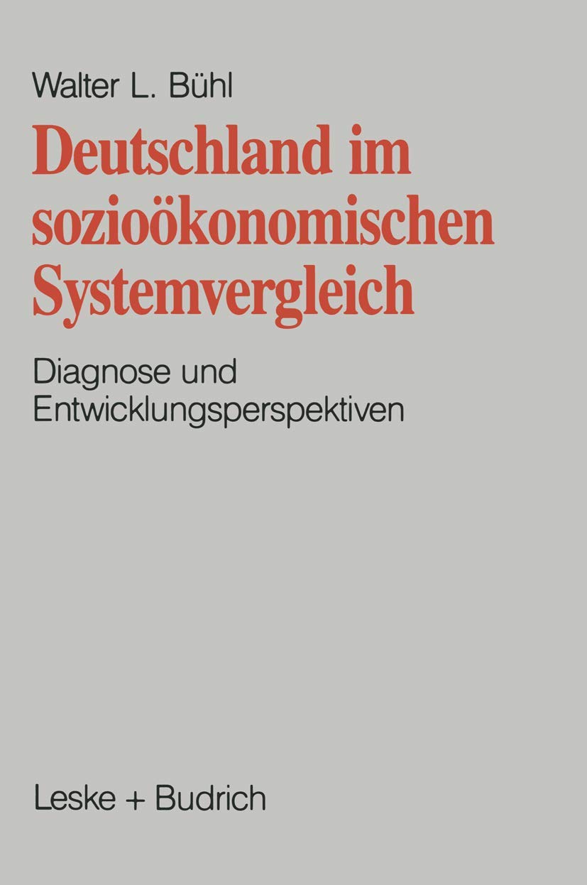 Deutschland im sozioökonomischen Systemvergleich book