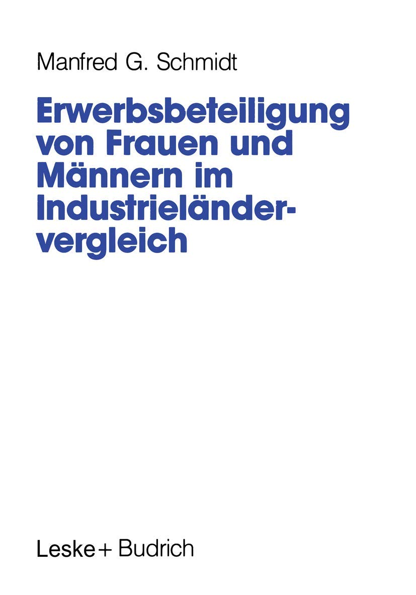 Erwerbsbeteiligung von Frauen und Männern im Industrieländervergleich Law
