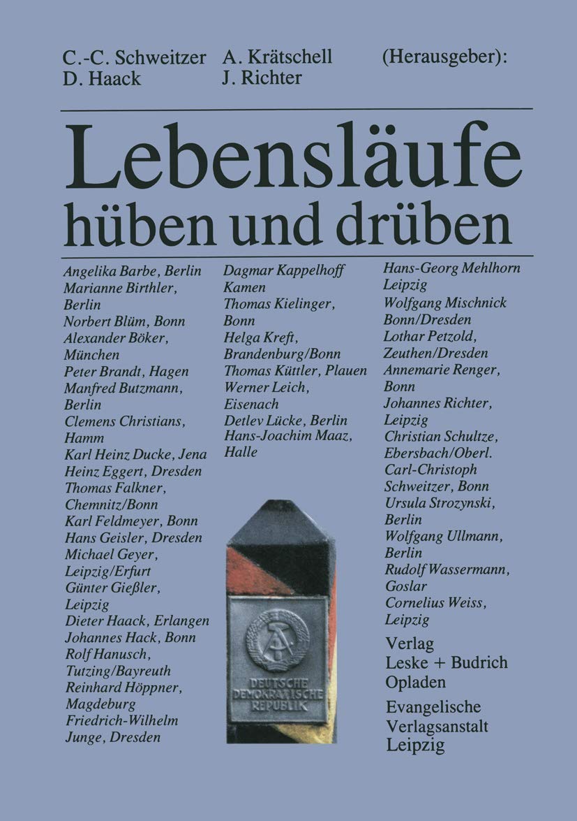 Lebensläufe - hüben und drüben Law