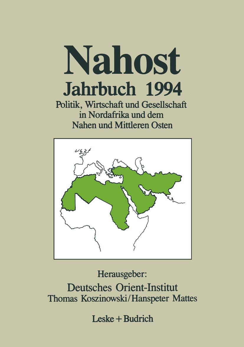 Nahost Jahrbuch 1994: Politik, Wirtschaft und Gesellschaft in Nordafrika und dem Nahen und Mittleren Osten Law