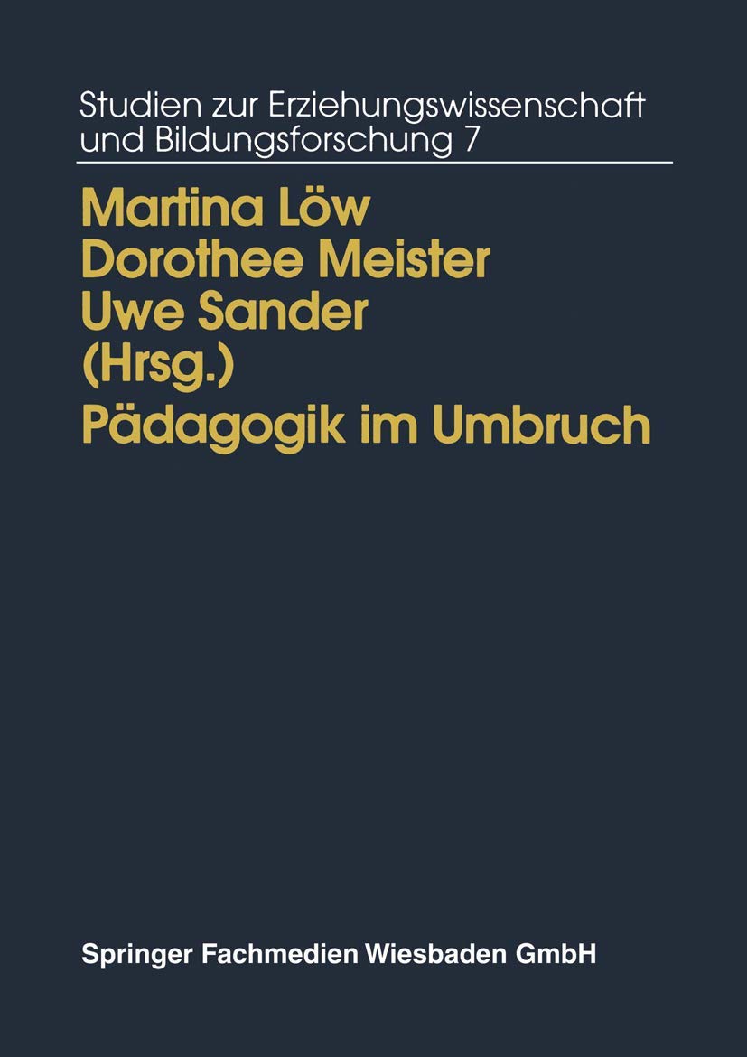 Pädagogik im Umbruch Law Books