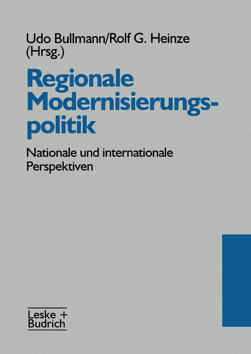 Regionale Modernisierungspolitik: Nationale und internationale Perspektiven Law