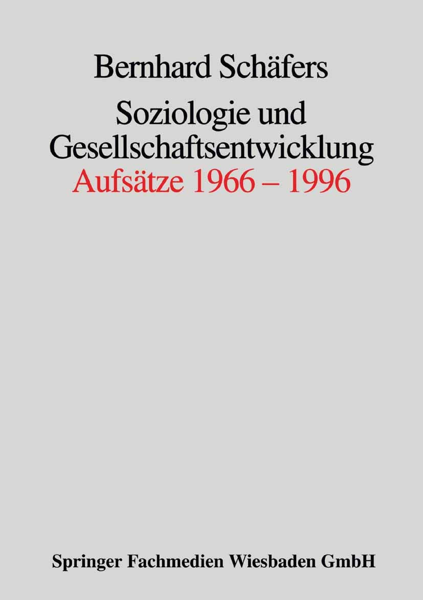 Soziologie und Gesellschaftsentwicklung book